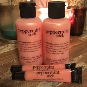 Philosophy 4 fl. oz. Peppermint Stick.